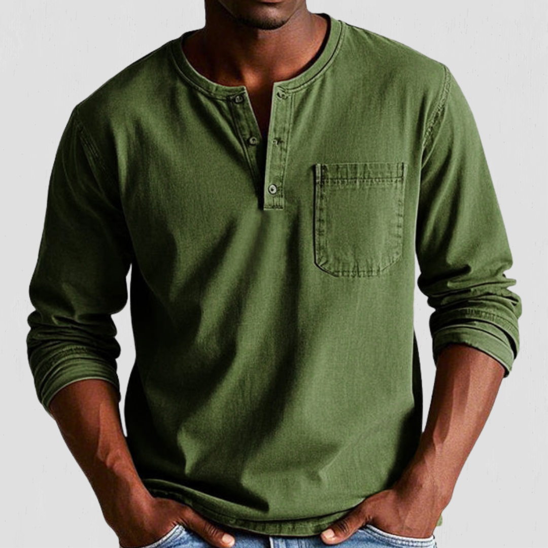 Marco™ | Camicia casual premium a maniche lunghe