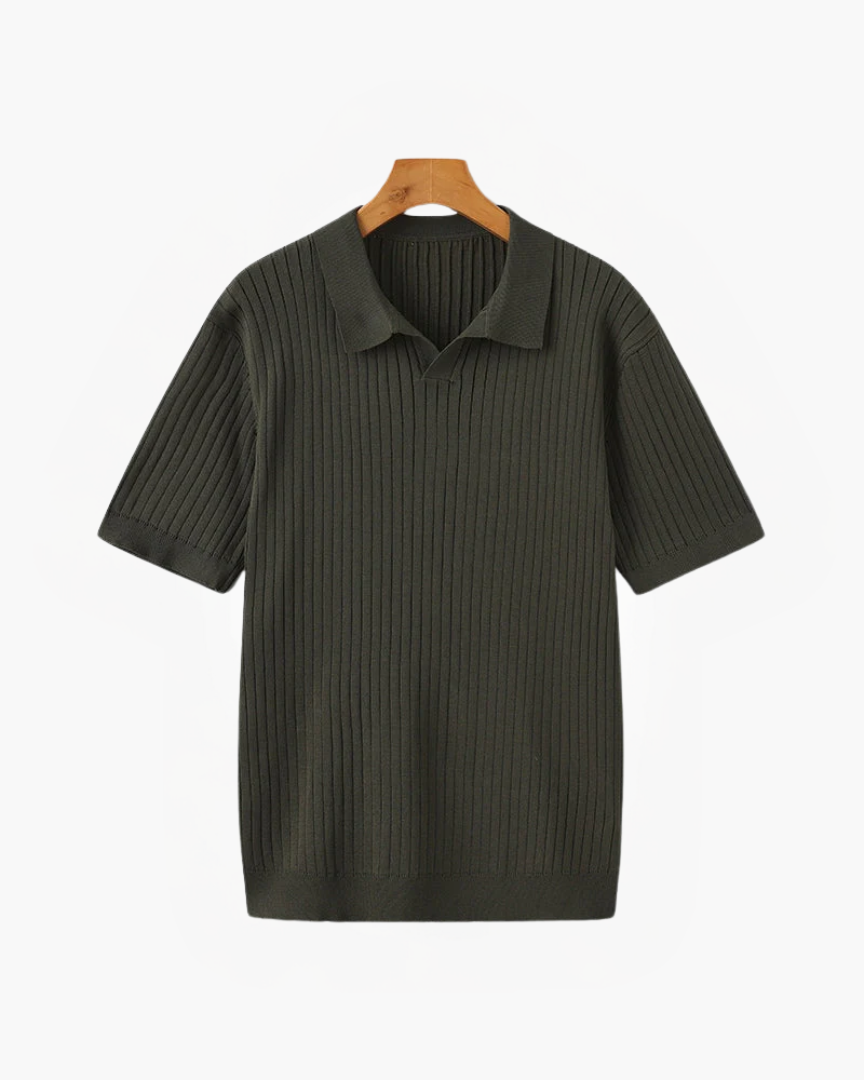 Enrico™ | Premium Ribbed Polo