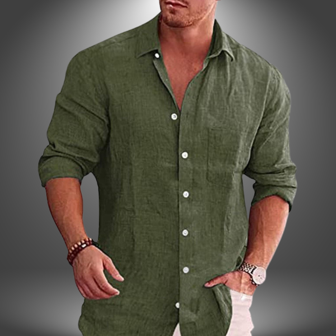 Vera Classe™ | Camicia Classica da Uomo dal Look Naturale