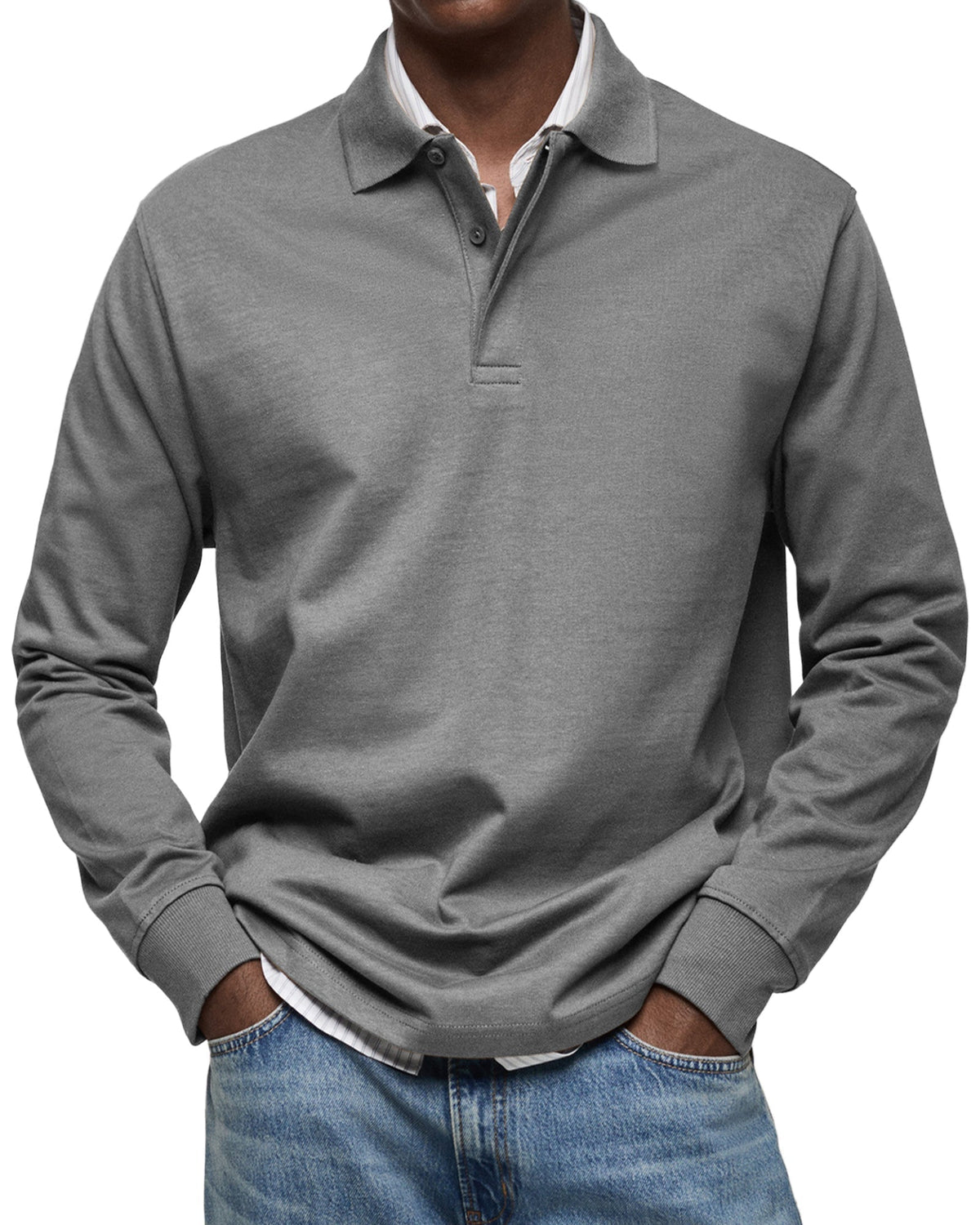 Luca | Polo Maniche Lunghe Casual