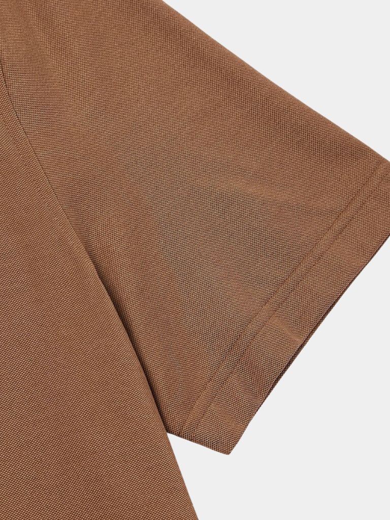 Enzo™ | La Polo con Collo alla Coreana d’Eleganza Moderna