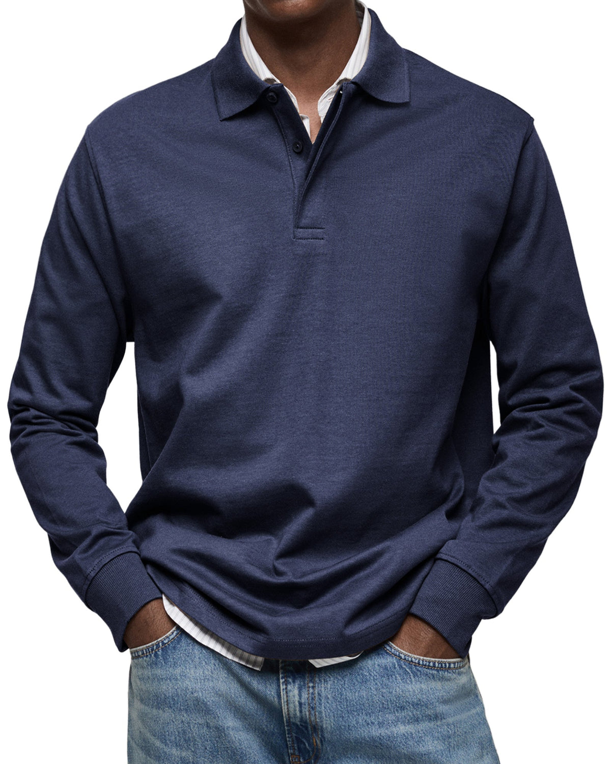 Luca | Polo Maniche Lunghe Casual