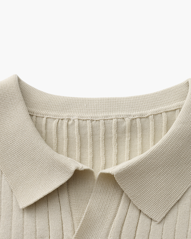 Enrico™ | Premium Ribbed Polo