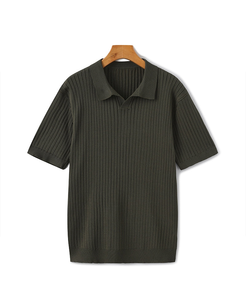 Enrico™ | Premium Ribbed Polo