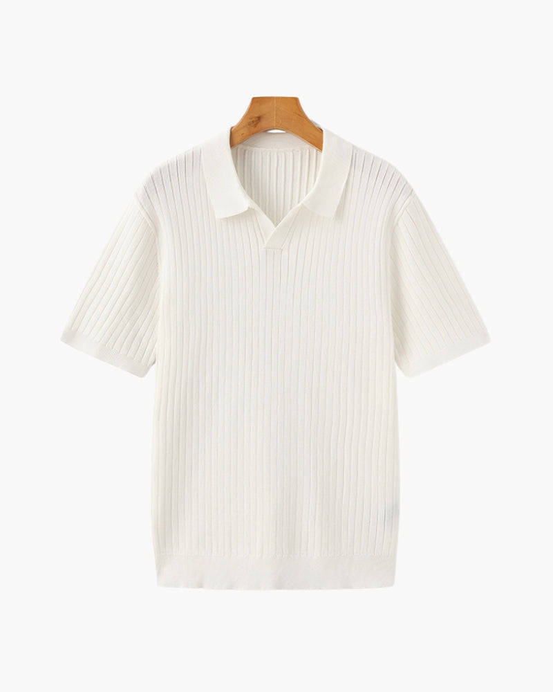Enrico™ | Premium Ribbed Polo