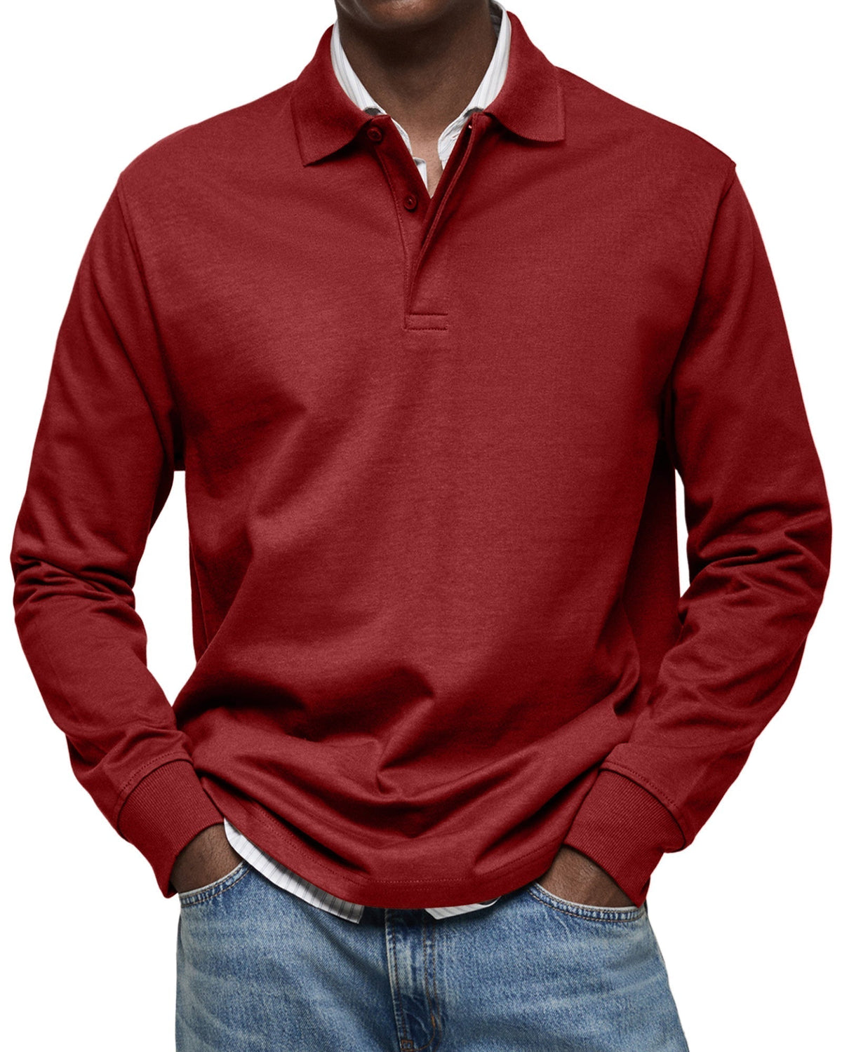 Luca | Polo Maniche Lunghe Casual