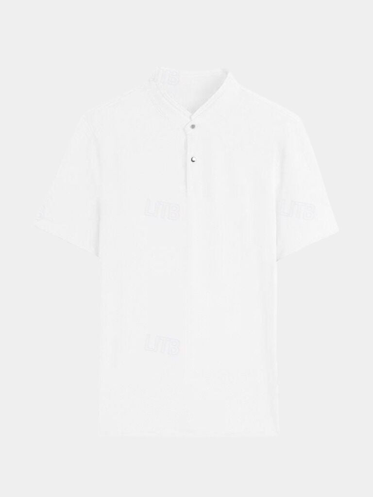 Enzo™ | La Polo con Collo alla Coreana d’Eleganza Moderna