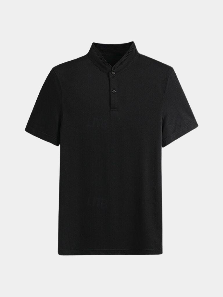 Enzo™ | La Polo con Collo alla Coreana d’Eleganza Moderna