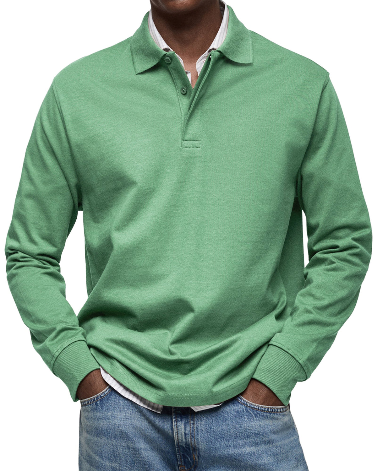 Luca | Polo Maniche Lunghe Casual