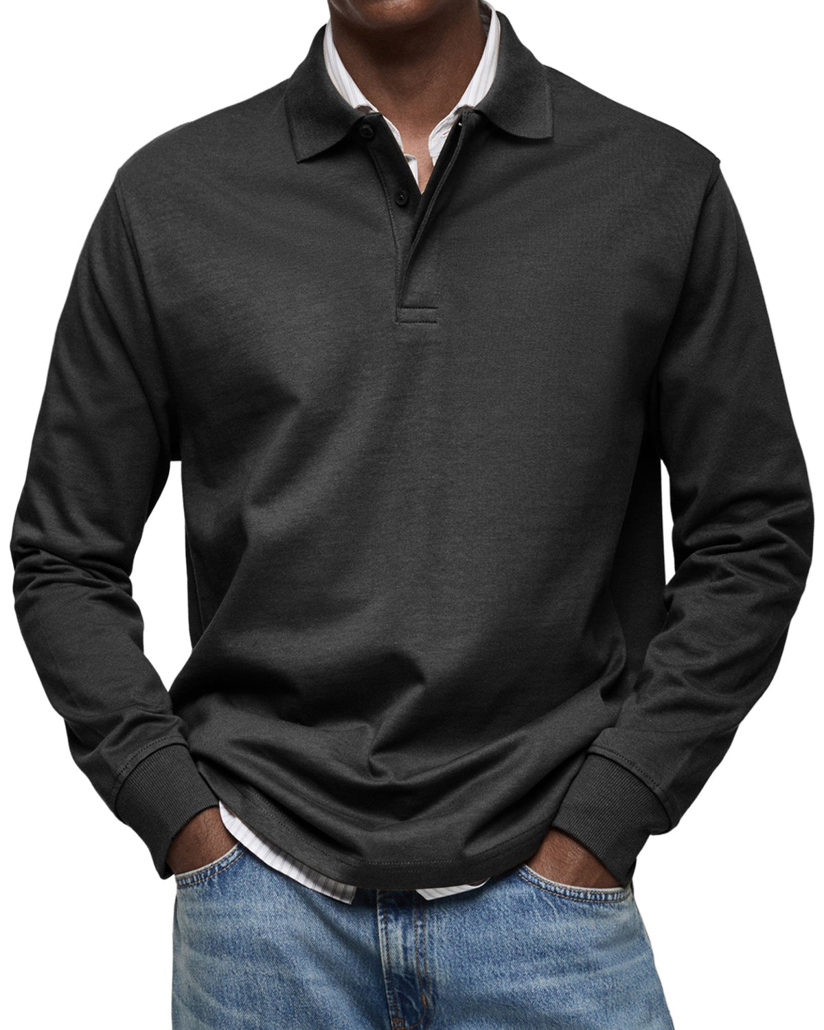 Luca | Polo Maniche Lunghe Casual