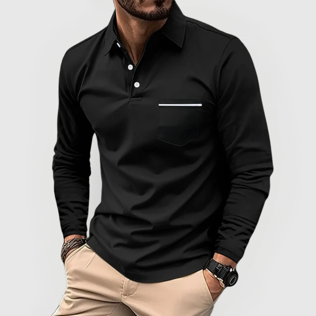 Raffaele™ | Polo elegante e comoda con taschino pratico