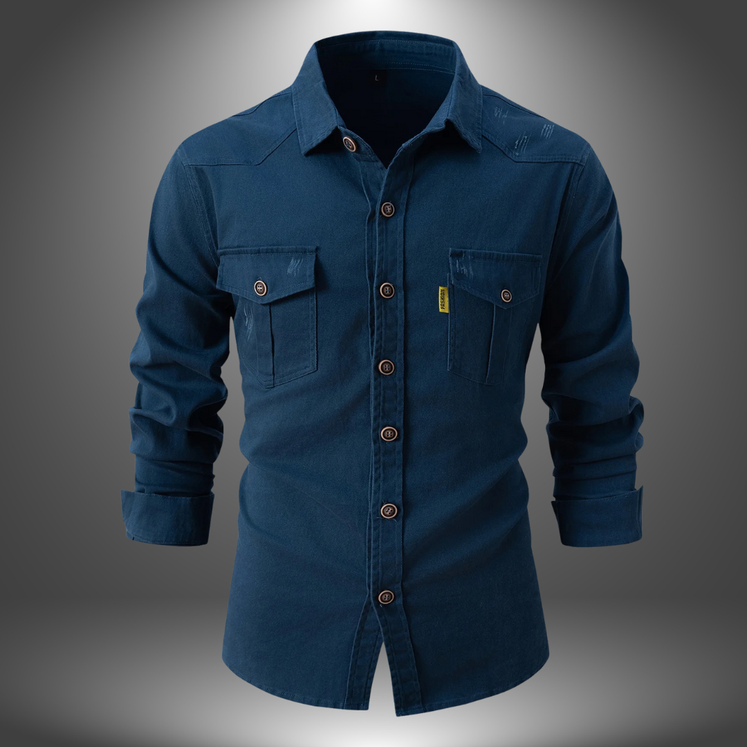 Vera Classe™ | Camicia a Maniche Lunghe Sartoriale