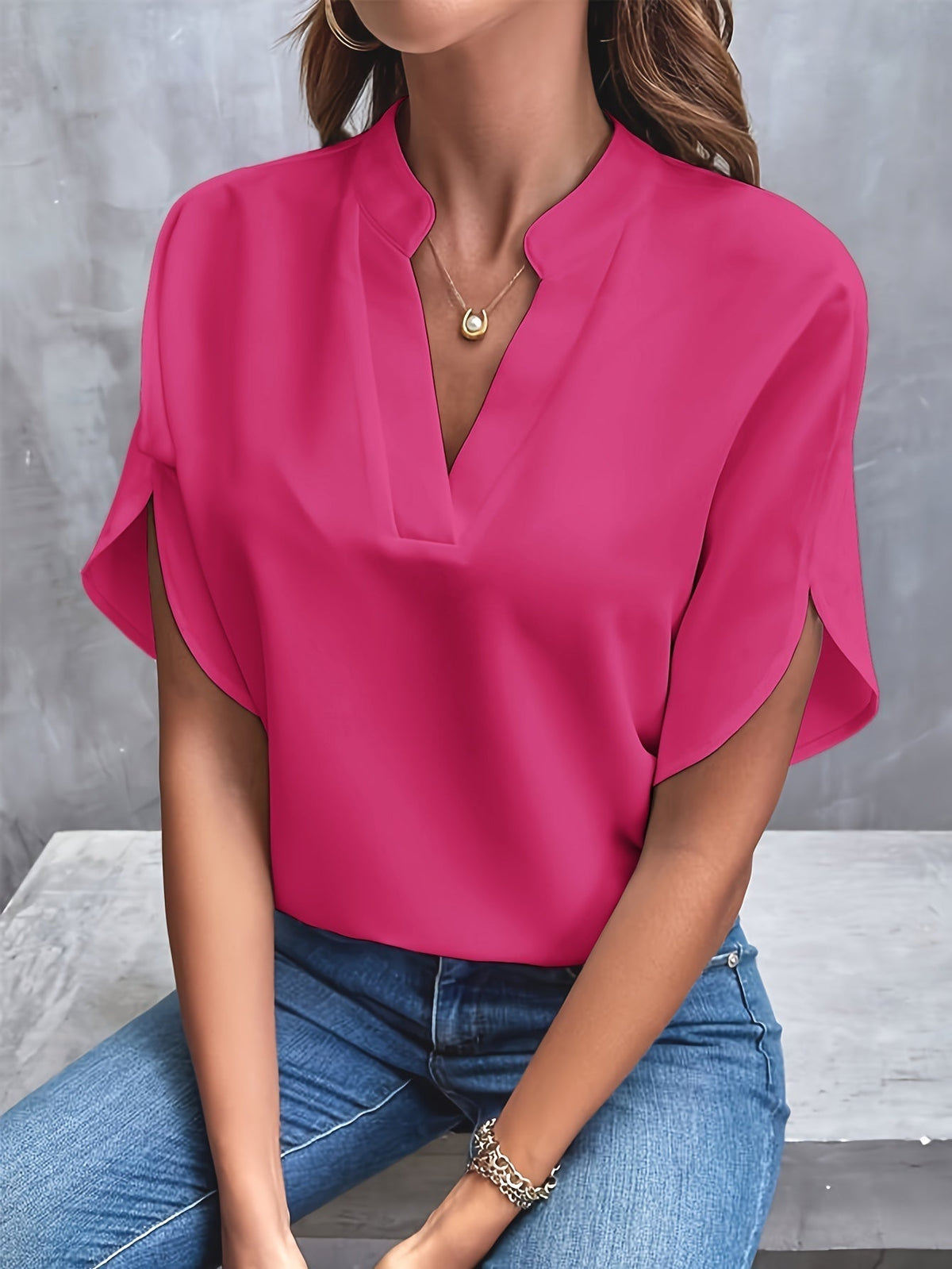 Vera Classe™ | BLUSA ELEGANTE E VERSATILE