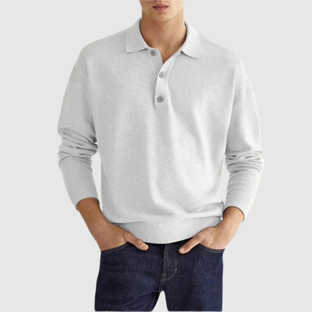 Aldo™ | Polo a maniche lunghe premium