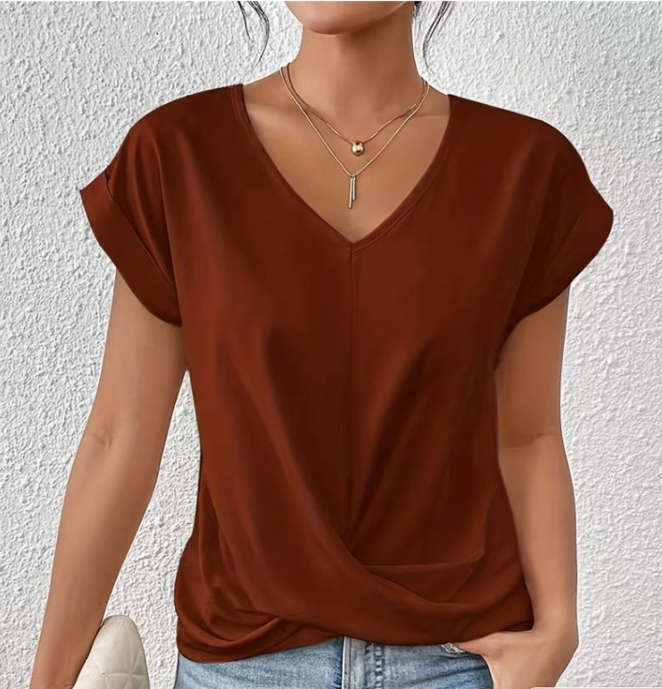 Vera Classe™ | TOP SCOLLO A V MODELLANTE