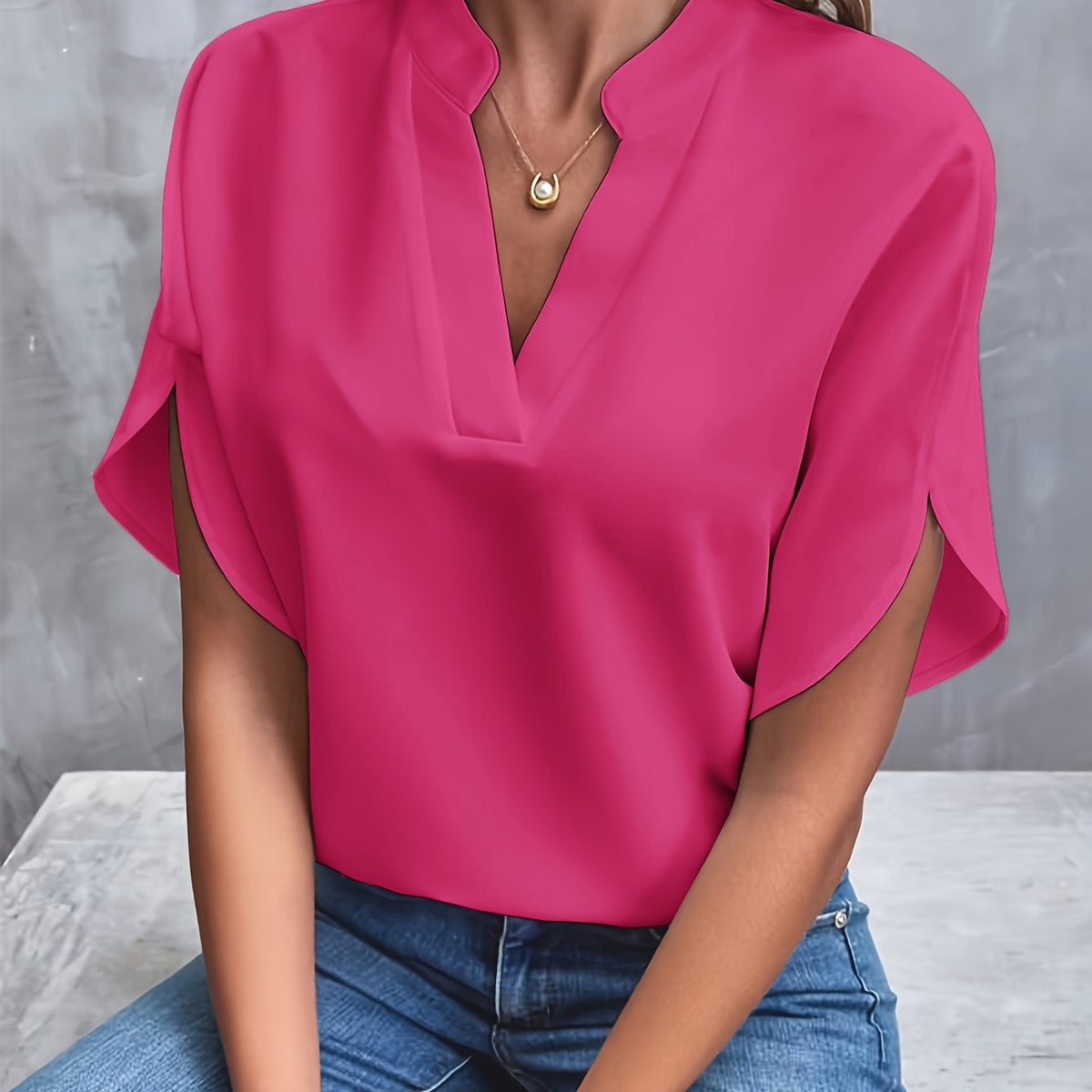 Vera Classe™ | BLUSA ELEGANTE E VERSATILE
