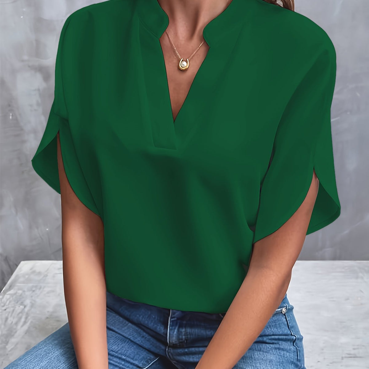 Vera Classe™ | BLUSA ELEGANTE E VERSATILE