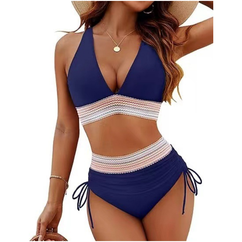 Elisa | Bikini Modellante a Vita Alta con Controllo del Ventre