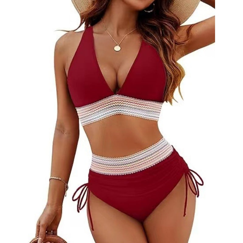 Elisa | Bikini Modellante a Vita Alta con Controllo del Ventre
